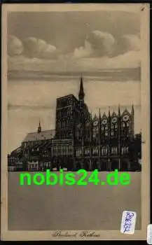 Stralsund Rathaus *ca. 1930