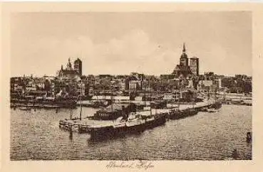 Stralsund, Hafen  *ca. 1920