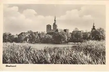 Stralsund Nikolaikirche gebr. 3.9.1956