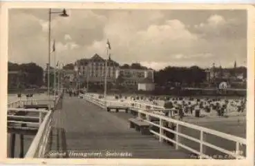 17424 Heringsdorf, Seebrücke gebr. 4.6.1951