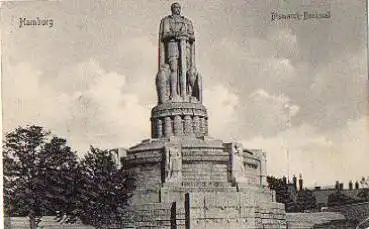 Hamburg Bismarck-Denkmal o 28.7.1910