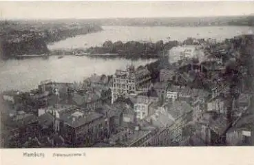 Hamburg Alsterpanorama II * ca. 1907