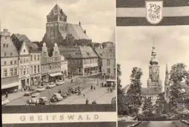 17460 Greifswald Markt St. Nikolaikirche o 7.9.1966