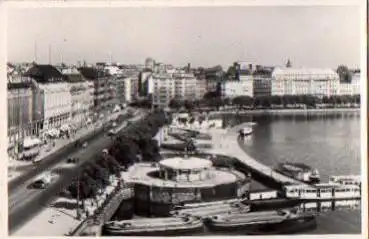 Hamburg Jungfernstieg * ca. 1950