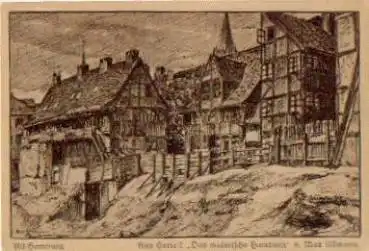 Hamburg Künstlerkarte Ullmann * ca. 1920