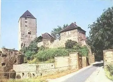06268 Querfurt Burg gebr. 31.12.1987
