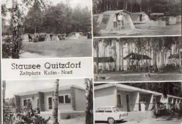 02625 Quitzdorf Stausee Zeltplatz Kolm-Nord Camping o 17.8.1979