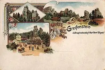 09427 Greifenstein Farblitho, * ca. 1900