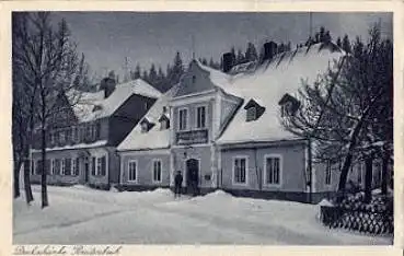 Breitenbach Dreckschänke im Winter o ca. 1930