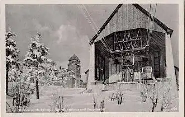 09484 Oberwiesenthal Fichtelberghaus und Bergstation  * ca. 1950