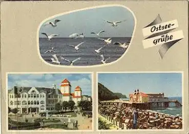 18609 Insel Rügen Mehrbildkarte *ca. 1960