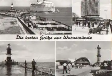 Warnemünde Ansichtskarte o 1980