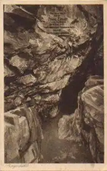 08118 Prinzenhöhle Eingang Grotte * ca. 1920