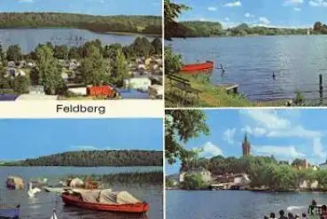 17258 Feldberg Mecklenburg Mehrbildkarte o 1983
