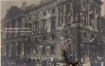 Berlin Revolutionstage Zerstörung Marstallgebäude Echtfoto * 1919
