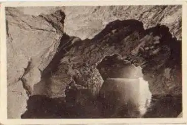 08548 Syrau Drachenhöhle Großer See Grotte * ca. 1930