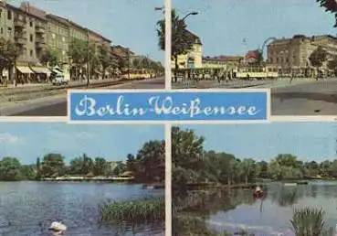 Weißensee Berlin gebr. ca. 1960