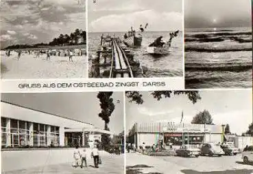 18374 Zingst FDGB-Erholungsheim "Claus-Stoertebeker" HO-Kaufhalle o 30.4. 1980