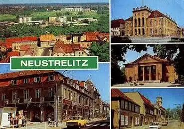 17235 Neustrelitz Theater o 14.8.1985