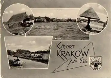 18465 Krakow Ansichtskarte gebr. ca. 1965