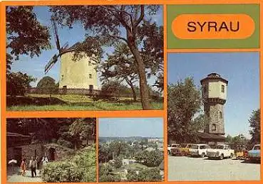 08548 Syrau Windmühle Wasserturm o ca. 1980