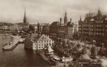 Hamburg Jungfernstieg o 13.11.1928