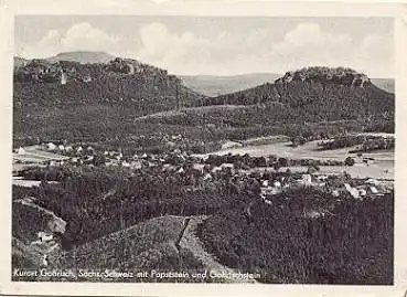 01824 Gohrisch mit Papstein und Gohrischstein o 29.12.1957