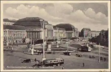 Leipzig Hauptbahnhof * ca. 1950