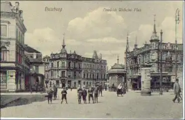 Duisburg Friedrich-Wilhelm-Platz o 26.6.1912