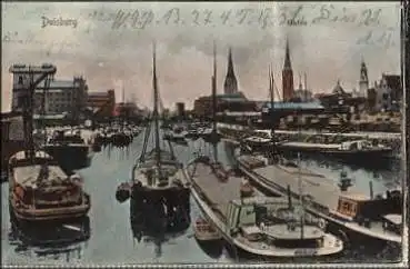 Duisburg Hafen Feldpost Pionierbataillon 27, 4. Feldkompanie 21.8.1914