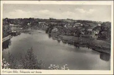 45525 Hattingen Ruhr Brücke gebr. ca. 1950