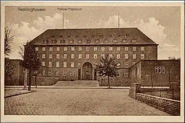 45665 Recklinghausen Polizei-Präsidium gebr. ca. 1920
