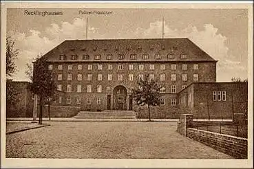 Recklinghausen Polizei-Präsidium gebr. ca. 1920