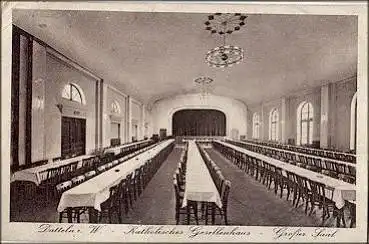 45711 Dattlen Katholisches Gesellenhaus Großer Saal o ca. 1928