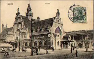 Essen Bahnhof o 11.9.1907