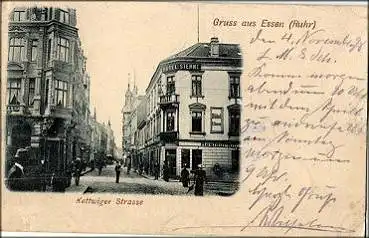 Essen Ruhr Kettwiger Strasse o 5.11.1898