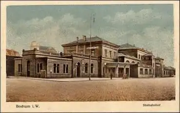 Bochum Südbahnhof gebr. 14.8.1913