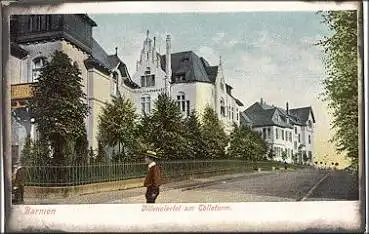 Barmen Wuppertal Villenviertel am Tölleturm * ca. 1900