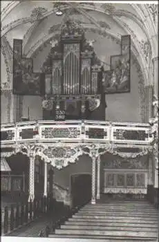 07907 Schleiz Bergkirche Orgelsprospekt * ca. 1980