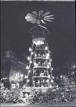 08289 Schneeberg Weihnachtspyramide *ca. 1960