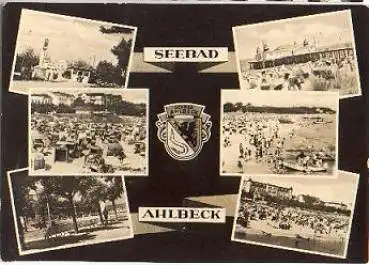 17419 Ahlbeck Mehrbildkarte o 1967