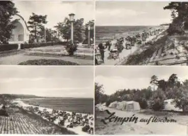 17459 Zempin Insel Usedom Camping gebr. ca. 1970