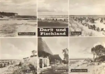 18347 Prerow Zingst Wurstrow Ahrenshoo Darß und Fischland o 20.6.1970