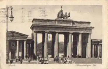 Berlin, Brandenburger Tor, o 27.12.1925