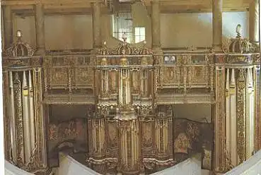 17139 Basedow, Orgel der Dorfkirche, o 10.10.1988