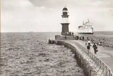 Warnemünde Ostseefähre "Warnemünde" o 26.8.1975