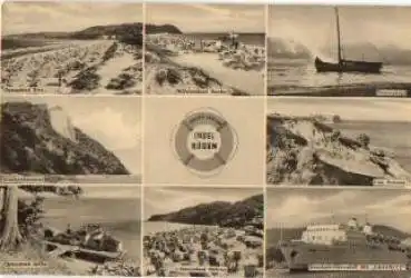18454 Insel Rügen Mehrbildkarte o 30.8.1962
