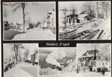 09465 Neudorf Erzgebirge Winter o 6.3.1967