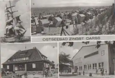18374 Zingst Dars Mehrbildkarte o 1985