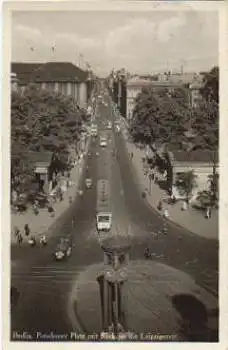 Berlin Potsdamer Platz Leizigerstrasse Straßenbahn o 19.9.1933